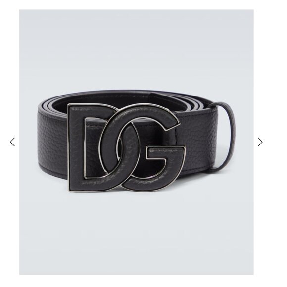 Dolce&Gabbana DG leather belt - Picture 1 of 3